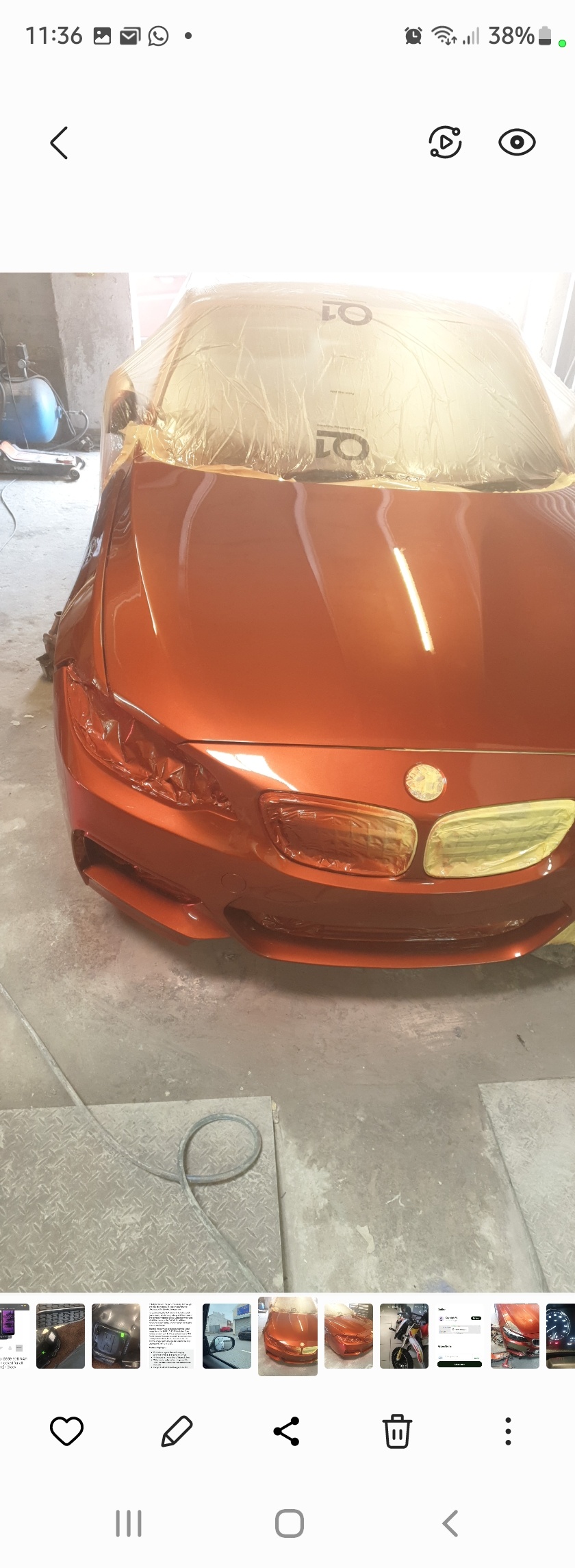 Professional spray booth car body shop Oldbury